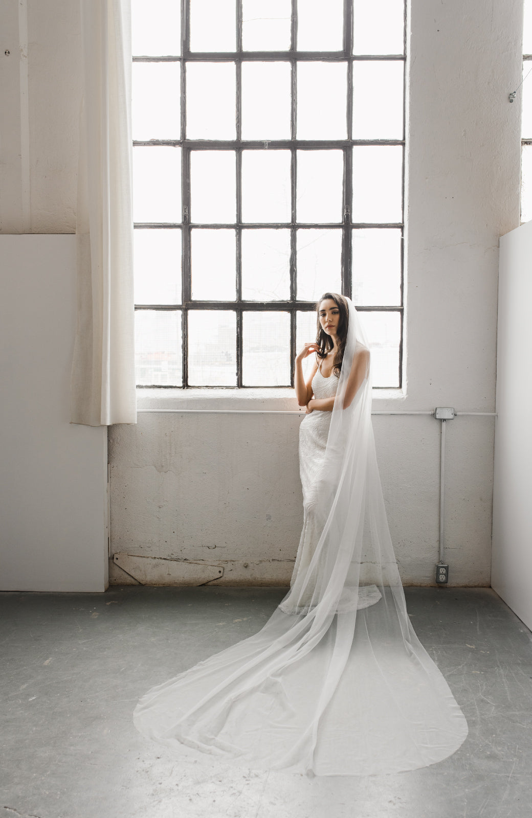 Daphne Newman Silk Tulle Wedding Veil Daphne Newman Silk Tulle Wedding Veil
