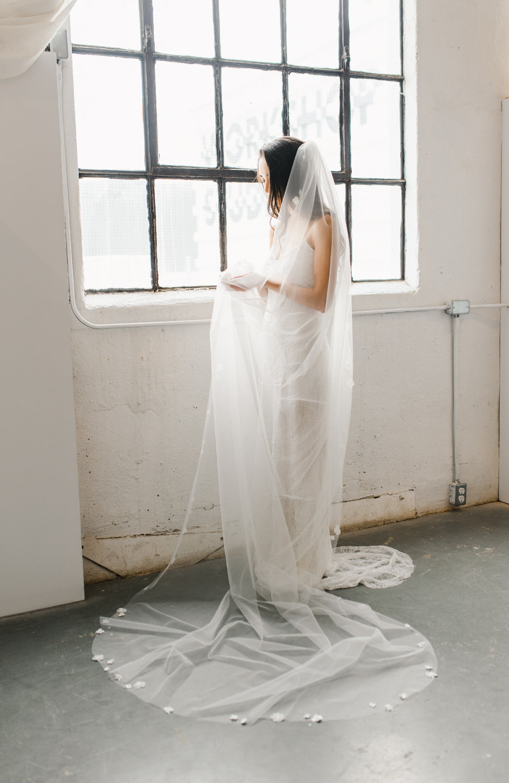 Flora Wedding Veil - Daphne Newman Design