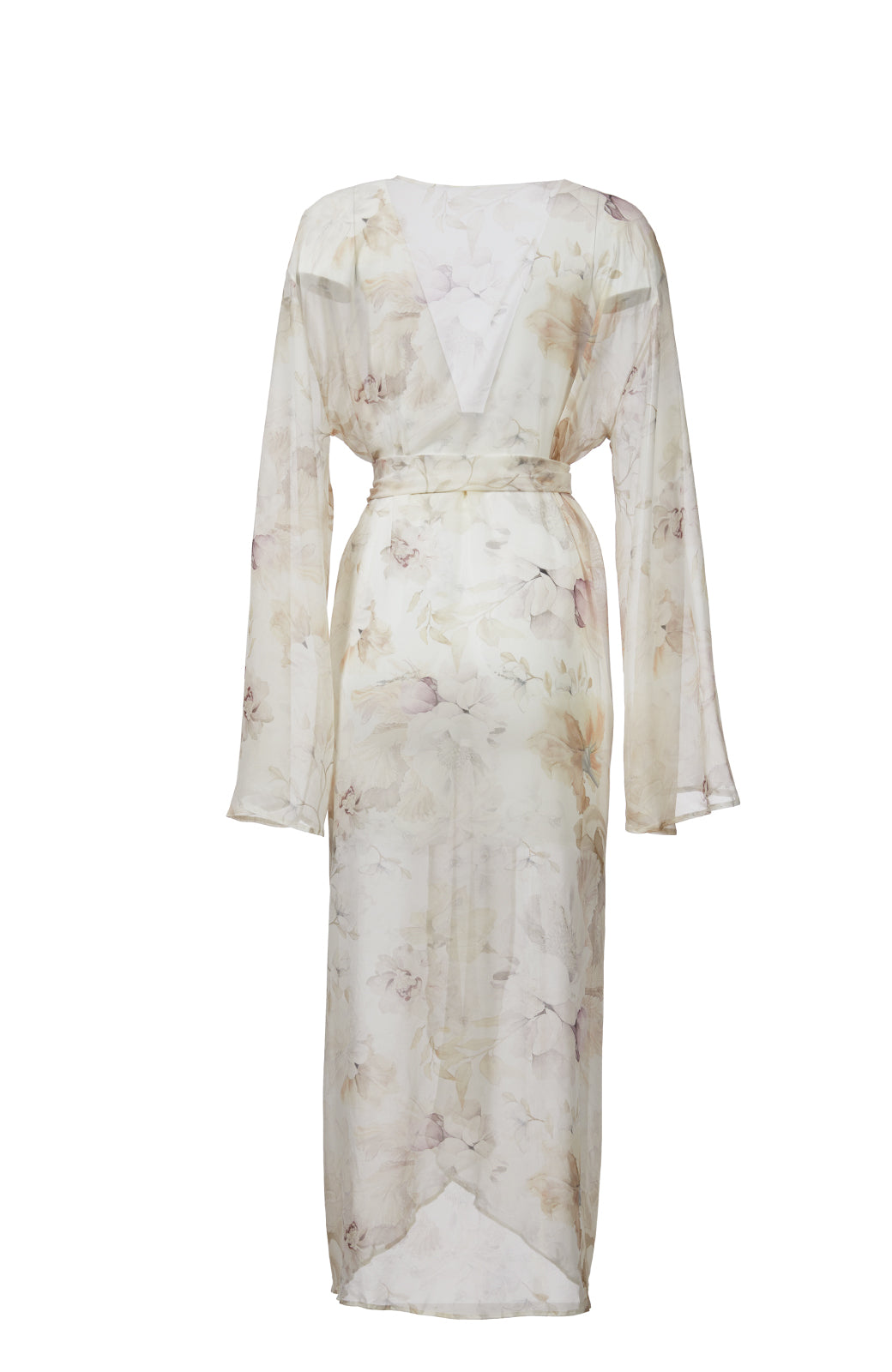Floral Chiffon Duster Robe