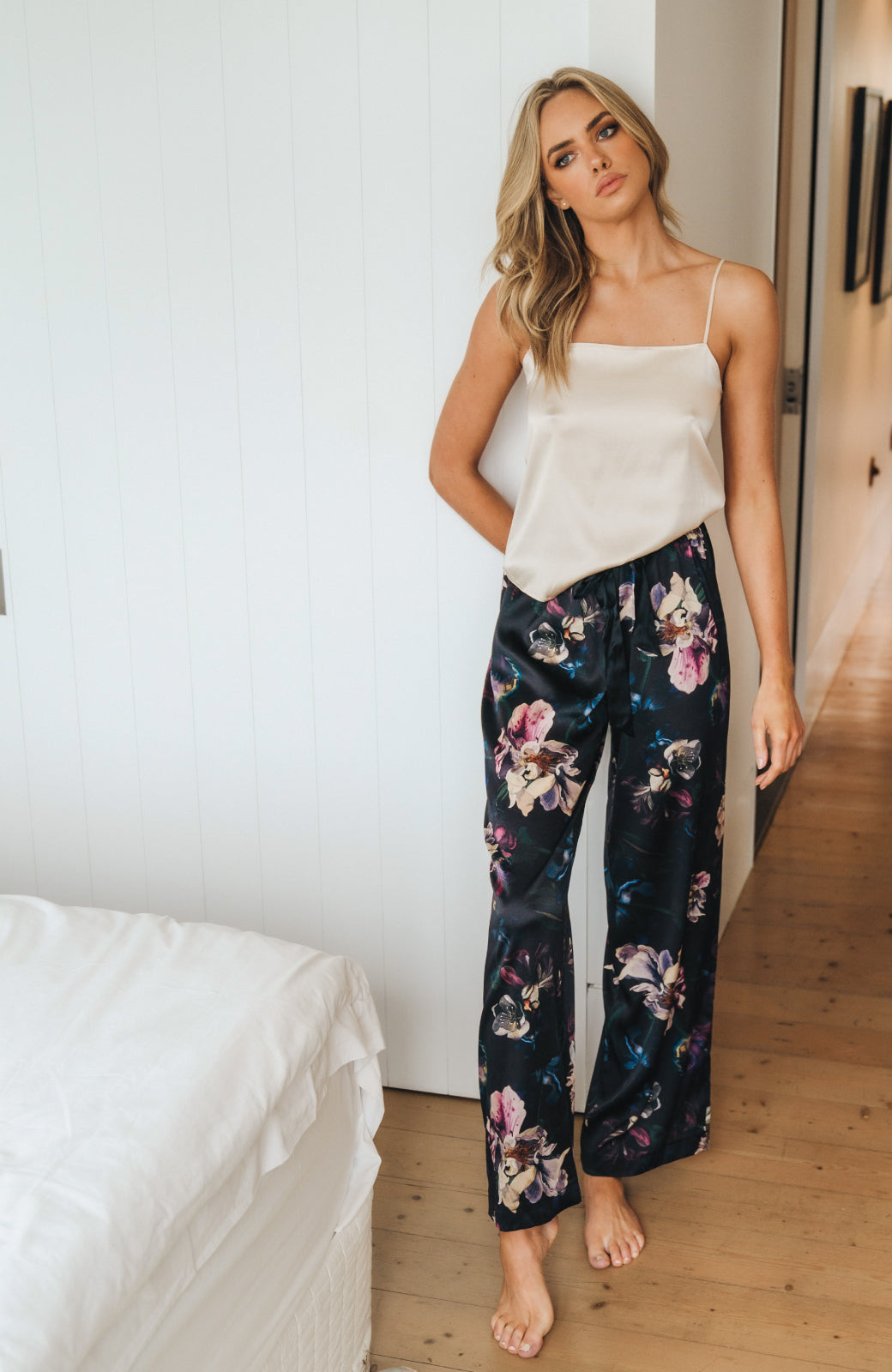Daphne Newman x Ceci New York Odette Silk Pajama Pants – Daphne Newman  Design